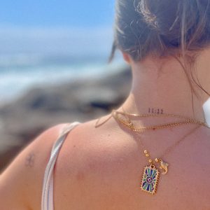 collier oceana porté